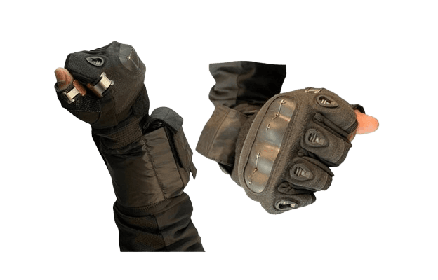 Stun Shock Proof Tactical Half Finger Military Glove